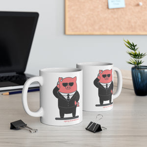 .agency Porkbun mascot mug