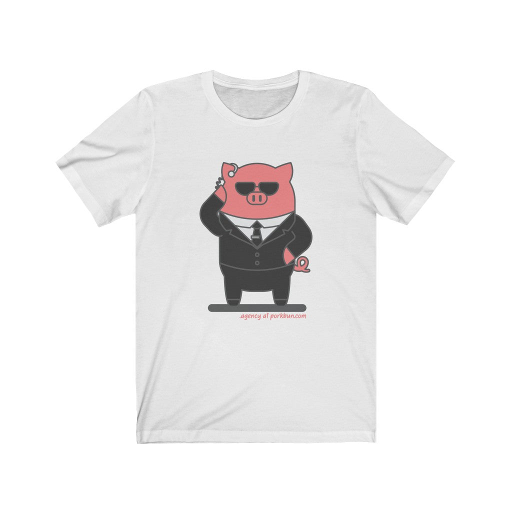 .agency Porkbun mascot t-shirt