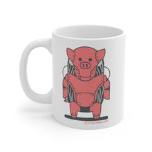 Load image into Gallery viewer, .ai Porkbun mascot mug
