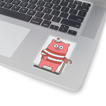 Load image into Gallery viewer, Where&#39;s Porkbun mascot sticker

