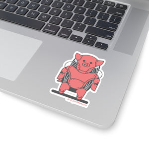 .ai Porkbun mascot sticker