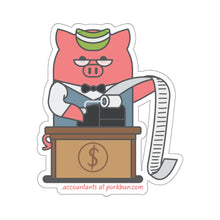 Load image into Gallery viewer, .accountants Porkbun mascot sticker
