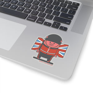.london Porkbun mascot sticker