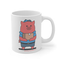 Load image into Gallery viewer, .delivery Porkbun mascot mug
