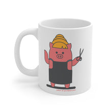 Load image into Gallery viewer, .salon Porkbun mascot mug
