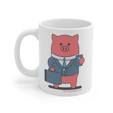 Load image into Gallery viewer, .biz Porkbun mascot mug

