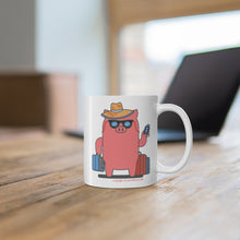 Load image into Gallery viewer, .voyage Porkbun mascot mug
