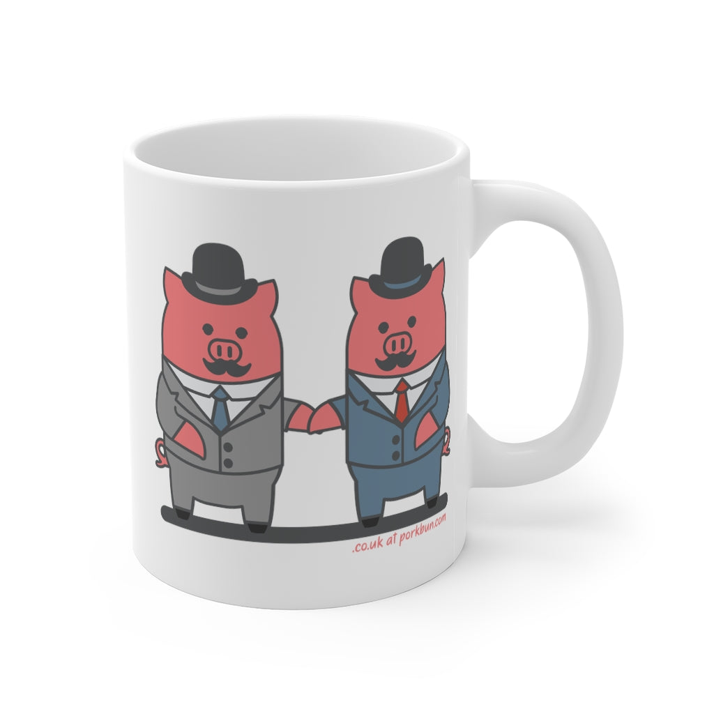 .co.uk Porkbun mascot mug