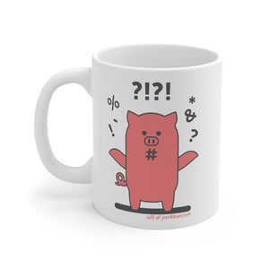 .wtf Porkbun mascot mug