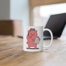 Load image into Gallery viewer, .coach Porkbun mascot mug
