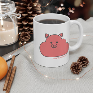 .cloud Porkbun mascot mug