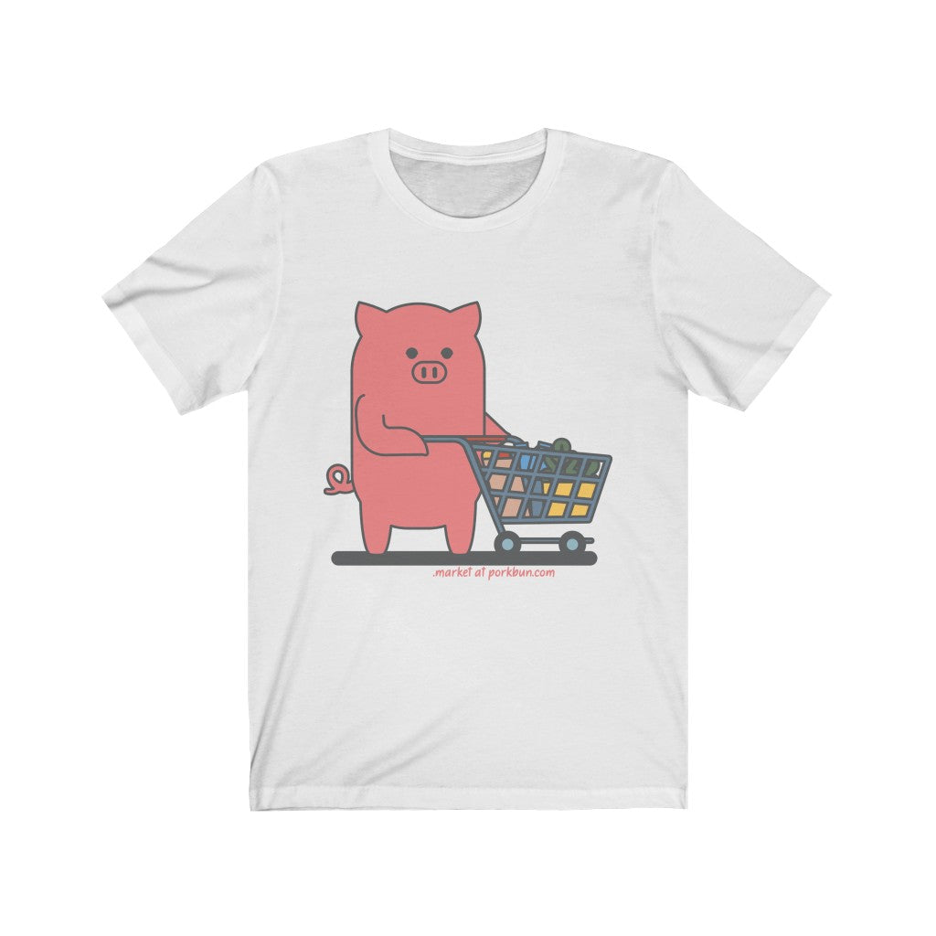 .market Porkbun mascot t-shirt