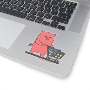 .market Porkbun mascot sticker