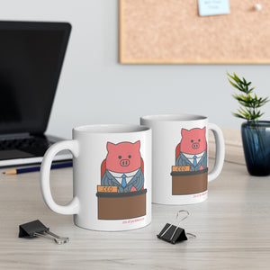 .ceo Porkbun mascot mug