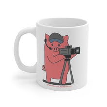 Load image into Gallery viewer, .productions Porkbun mascot mug
