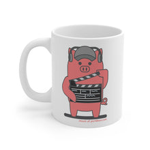 Load image into Gallery viewer, .movie Porkbun mascot mug
