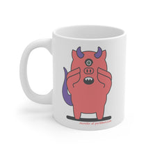 Load image into Gallery viewer, .monster Porkbun mascot mug
