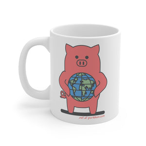 .net Porkbun mascot mug