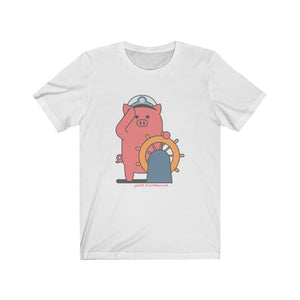 .yachts Porkbun mascot t-shirt