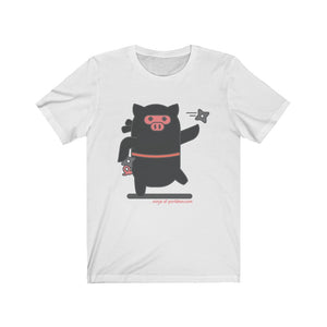 .ninja Porkbun mascot t-shirt