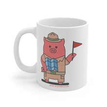 Load image into Gallery viewer, .guide Porkbun mascot mug
