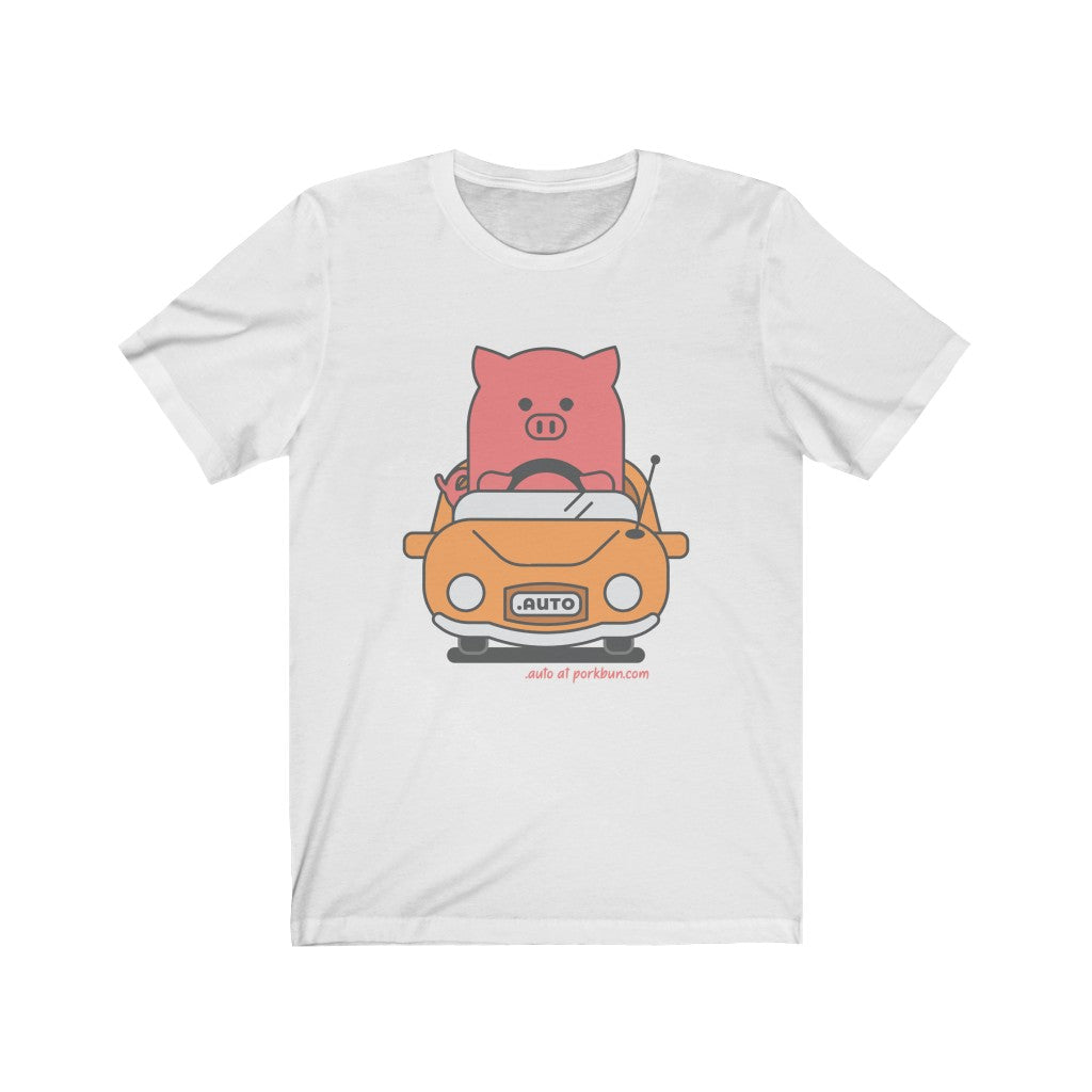 .auto Porkbun mascot t-shirt