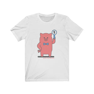 .auction Porkbun mascot t-shirt