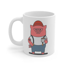 Load image into Gallery viewer, .portland Porkbun mascot mug
