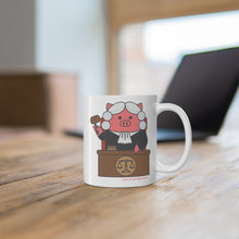 Load image into Gallery viewer, .law Porkbun mascot mug
