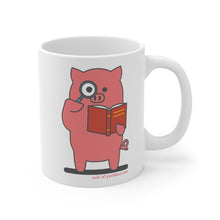 Load image into Gallery viewer, .wiki Porkbun mascot mug
