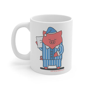 .rest Porkbun mascot mug