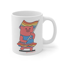 Load image into Gallery viewer, .lgbt Porkbun mascot mug
