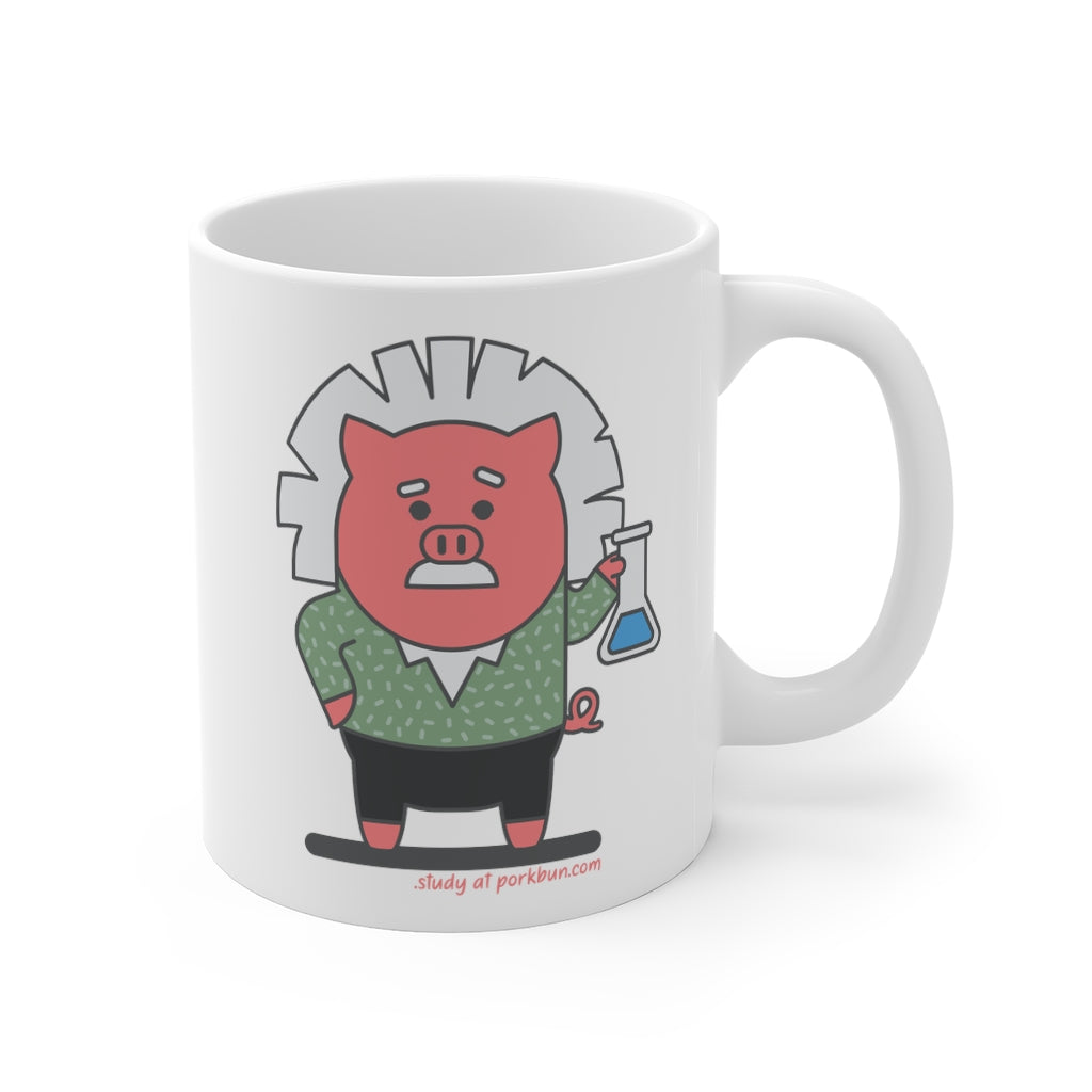 .study Porkbun mascot mug
