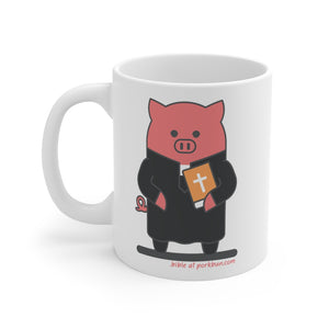 .bible Porkbun mascot mug