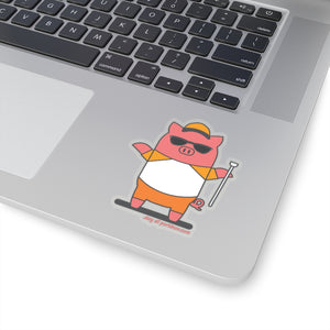 .day Porkbun mascot sticker