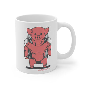 .ai Porkbun mascot mug