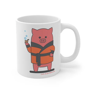 .com Porkbun mascot mug