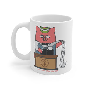 .accountants Porkbun mascot mug