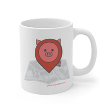 Load image into Gallery viewer, .place Porkbun mascot mug
