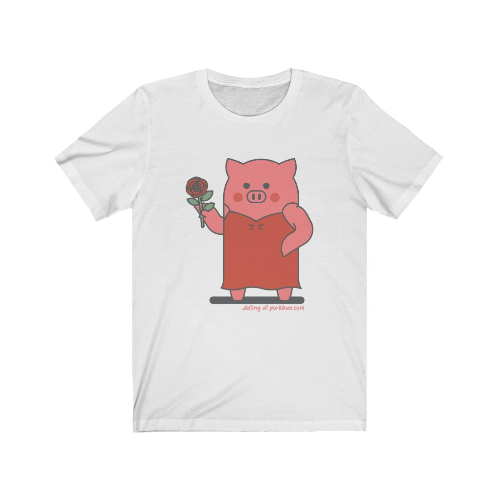 .dating Porkbun mascot t-shirt