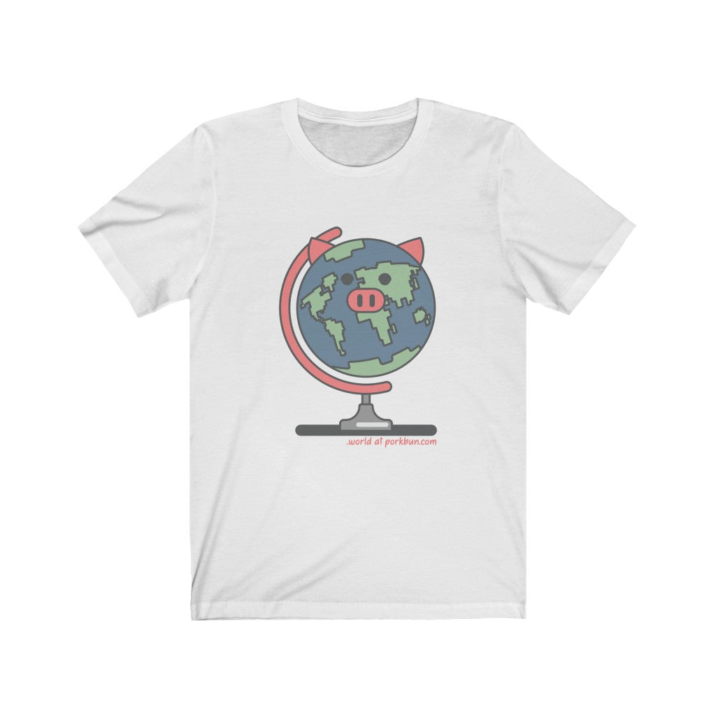 .world Porkbun mascot t-shirt
