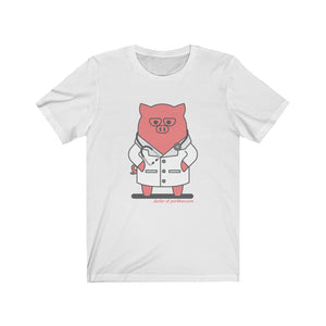 .doctor Porkbun mascot t-shirt