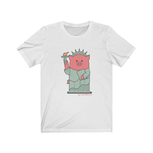 .nyc Porkbun mascot t-shirt