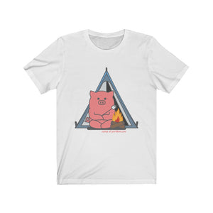 .camp Porkbun mascot t-shirt