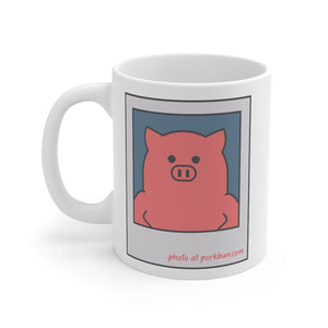 .photo Porkbun mascot mug