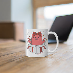 .gift Porkbun mascot mug