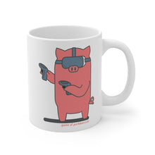 Load image into Gallery viewer, .game Porkbun mascot mug
