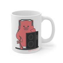 Load image into Gallery viewer, .audio Porkbun mascot mug
