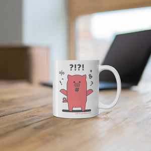 .wtf Porkbun mascot mug