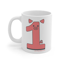 Load image into Gallery viewer, .one Porkbun mascot mug

